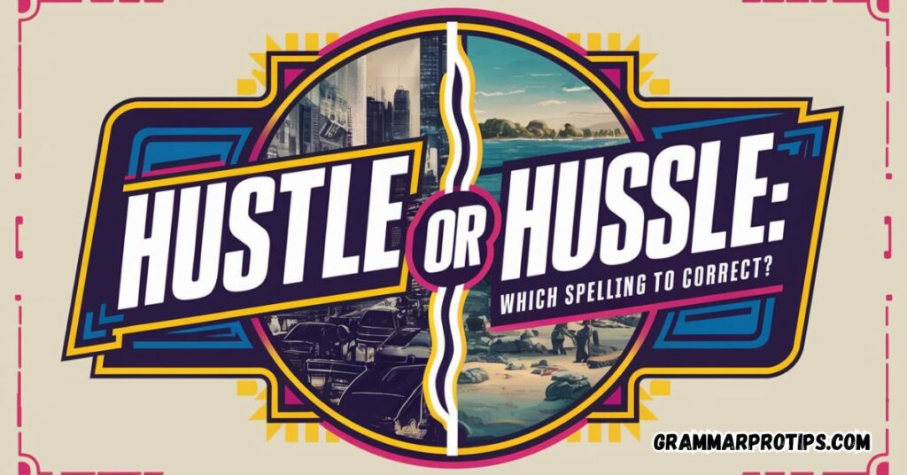 Hustle vs Hussle What's the Difference