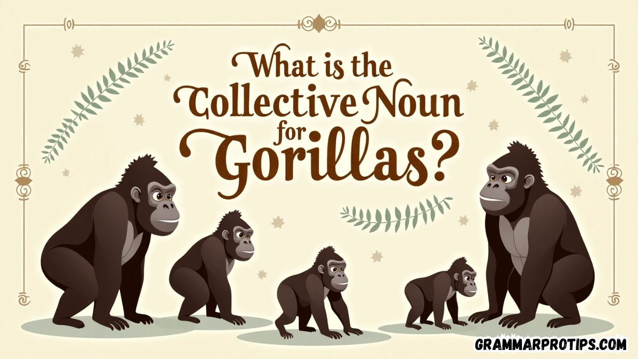 What is the Collective Nouns for Gorillas