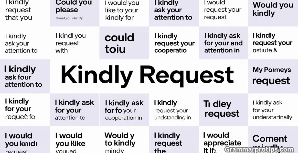 # 20 Ways to Say “Kindly Request” Professionally In the world of professional communication, the way you phrase your requests can make all the difference. Whether you’re drafting a business email or preparing formal correspondence, choosing the right words ensures your message is both clear and respectful. One commonly used phrase is kindly request, but relying on it too often can make your writing sound repetitive. To help you diversify your vocabulary while maintaining a polite tone, we’ve compiled 20 ways to say kindly request professionally. Each method comes with examples, such as emails or other scenarios, so you can see how these phrases work in real-life situations. Let’s dive into these alternatives, complete with practical applications, to enhance your business email etiquette and elevate your formal business communication skills. --- ## Why Politeness Matters in Professional Communication Before we explore the alternatives, let’s talk about why polite request phrasing is essential. In any form of business correspondence, your tone sets the stage for how your message will be received. A respectful request language not only demonstrates professionalism but also fosters goodwill between you and the recipient. For example, imagine sending an email that reads Send me the report by Friday. This direct command might come across as rude or demanding. On the other hand, consider this version I am kindly requesting the report by Friday. Please let me know if there are any challenges in meeting this deadline. The second example uses softening requests to create a more approachable tone. It shows consideration for the recipient’s circumstances while still conveying urgency. Now, let’s explore the alternatives to kindly request that maintain this level of politeness without sounding monotonous. --- ## 1. Politely Ask Using politely ask is an excellent way to frame your request. This phrase conveys humility and respect, making it ideal for formal language in emails. ### Example Scenario Requesting Feedback Imagine you’re a project manager named Sarah, and you need feedback from your colleague, James, on a proposal. Here’s how you could phrase your email Subject Feedback Needed on Proposal Hi James, I hope this message finds you well. I wanted to politely ask if you could review the attached proposal by Wednesday. Your insights would be incredibly valuable in finalizing the document. Thank you for your time and support! Best regards, Sarah Notice how the phrase politely ask softens the request, creating a professional tone in emails. --- ## 2. Respectfully Request Respectfully request adds a layer of formality and sincerity to your communication. It’s perfect for situations where you want to emphasize deference and courtesy. ### Example Scenario Scheduling a Meeting Suppose you’re reaching out to a senior executive, Mr. Anderson, to schedule a meeting. You might write Subject Request for Meeting with Mr. Anderson Dear Mr. Anderson, I am writing to respectfully request a brief meeting to discuss the upcoming quarterly goals. Your guidance on this matter would be greatly appreciated. Please let me know your availability over the next week. Thank you for considering my request. Sincerely, Emily This phrasing aligns perfectly with business etiquette and reinforces the importance of the recipient’s time. --- ## 3. Humbly Seek When you want to convey humility, humbly seek is an effective choice. It works especially well in sensitive or high-stakes situations. ### Example Scenario Asking for a Reference If you’re applying for a new job and need a reference from a former supervisor, Ms. Carter, you might say Subject Request for Reference Letter Hi Ms. Carter, I hope you’re doing well. I am reaching out to humbly seek your assistance in providing a reference letter for a position I’m pursuing. Your endorsement would mean a great deal to me. Please let me know if this is something you’d feel comfortable doing. Warm regards, Michael This phrase highlights your gratitude and acknowledges the favor you’re asking. --- ## 4. Gently Urge Sometimes, you may need to nudge someone without being pushy. Gently urge strikes the right balance between assertiveness and politeness. ### Example Scenario Following Up on a Pending Task As a team leader, you might send an email like this to a team member, Lisa Subject Follow-Up on Project Timeline Hi Lisa, I wanted to gently urge you to finalize the project timeline by tomorrow afternoon. The sooner we have it ready, the better positioned we’ll be to meet our deadlines. Let me know if you need any additional resources or support. Thanks, David This phrase maintains a polite phrasing in business while encouraging action. --- ## 5. Kindly Requesting While similar to kindly request, adding -ing makes the phrase slightly less formal yet equally polite. It’s versatile enough for various contexts. ### Example Scenario Inviting Participation Imagine you’re organizing a workshop and inviting participants. Your invitation might read Subject Invitation to Participate in Workshop Hello Team, We are kindly requesting your participation in next week’s workshop on leadership skills. Your involvement would greatly enrich the session. Please RSVP by Friday. Regards, Anna This phrasing keeps the tone friendly and engaging. --- ## 6. Would Appreciate Expressing appreciation upfront can go a long way in fostering positive relationships. ### Example Scenario Requesting Documents If you’re a financial analyst needing documents from a client, you could write Subject Document Submission Reminder Dear Mr. Thompson, I hope you’re having a great day. I would appreciate it if you could submit the required documents by Thursday. This will ensure we stay on track with the audit process. Please don’t hesitate to reach out if you have questions. Best, Rachel This phrase emphasizes gratitude and mutual benefit. --- ## 7. Graciously Request For highly formal settings, graciously request exudes elegance and sophistication. ### Example Scenario Event Invitation Suppose you’re hosting a gala and inviting guests. Your invitation might include Subject Exclusive Gala Invitation Dear Mrs. Roberts, We graciously request the pleasure of your company at our annual gala on November 15th. Your presence would add immense value to the evening. Kindly RSVP by October 30th. Warm regards, The Organizing Committee This phrase enhances the exclusivity and importance of the event. --- ## 8. Amicably Request Amicably request suggests friendliness and cooperation, making it suitable for collaborative environments. ### Example Scenario Team Collaboration If you’re working on a group project, you might say Subject Collaboration Opportunity Hi Team, I’d like to amicably request everyone’s input on the brainstorming session scheduled for tomorrow. Your ideas will play a crucial role in shaping our strategy. Looking forward to hearing from you! Cheers, Mark This phrase promotes teamwork and inclusivity. --- ## 9. Cordially Invite When extending invitations, cordially invite adds warmth and sincerity. ### Example Scenario Networking Event You might send an email like this to potential attendees Subject Join Us for Networking Night! Hello Colleagues, You are cordially invited to join us for an exclusive networking night on December 1st. It’s a fantastic opportunity to connect with industry leaders and peers. RSVP by November 20th. See you there! Best, Laura This phrase creates excitement and anticipation. --- ## 10. Diplomatically Request Diplomatically request is ideal for delicate or contentious matters where tact is paramount. ### Example Scenario Addressing a Conflict If you’re mediating a disagreement between two departments, you might write Subject Resolution Discussion Dear All, I am writing to diplomatically request a meeting to address the recent misunderstandings between the marketing and sales teams. Open dialogue is key to resolving these issues effectively. Please confirm your availability. Regards, Kevin This phrase underscores the importance of diplomacy and collaboration. --- ## 11. Tactfully Ask Tactfully ask is another option for navigating sensitive topics. ### Example Scenario Salary Negotiation If you’re negotiating a raise with your manager, you might say Subject Salary Discussion Hi Mr. Lee, I wanted to tactfully ask for a moment to discuss my current compensation package. Given my contributions over the past year, I believe this conversation would be beneficial for both parties. Thank you for your understanding. Sincerely, Olivia This phrase ensures the topic is broached respectfully. --- ## 12. Courteously Request Courteously request combines politeness with formality, making it suitable for official communications. ### Example Scenario Policy Compliance If you’re reminding employees about compliance, you might write Subject Reminder on Company Policies Dear Staff, We courteously request that all team members review the updated company policies by the end of the month. Adherence to these guidelines is critical for maintaining our standards. Thank you for your cooperation. Best regards, HR Department This phrase reinforces authority while remaining courteous. --- ## 13. Earnestly Appeal Earnestly appeal conveys sincerity and urgency, making it ideal for heartfelt requests. ### Example Scenario Fundraising Campaign If you’re leading a charity initiative, you might say Subject Support Our Cause Dear Friends, I earnestly appeal for your support in our fundraising campaign for underprivileged children. Every contribution, no matter how small, makes a significant impact. Please consider donating today. With gratitude, John This phrase evokes empathy and action. --- ## 14. Humbly Implore Humbly implore takes humility to the next level, often used in desperate or critical situations. ### Example Scenario Urgent Assistance If you’re facing a crisis and need immediate help, you might write Subject Urgent Assistance Required Dear Colleagues, I humbly implore your assistance in resolving the current supply chain disruption. Without swift action, we risk missing our delivery deadlines. Any support you can offer would be invaluable. Thank you, Samantha This phrase underscores the gravity of the situation. --- ## 15. Politely Inquire Politely inquire is perfect for seeking information without imposing. ### Example Scenario Clarification Needed If you’re unclear about a policy, you might ask Subject Clarification on Leave Policy Hi HR Team, I wanted to politely inquire about the specifics of the new leave policy. Could you provide some clarification regarding remote work allowances Thank you for your guidance. Best, Tom This phrase encourages open dialogue. --- ## 16. Respectfully Urge Respectfully urge combines respect with a gentle push, ensuring your request is taken seriously. ### Example Scenario Deadline Reminder If you’re reminding a vendor about a deadline, you might write Subject Delivery Deadline Reminder Dear Supplier, We respectfully urge you to prioritize the delivery of the ordered materials by the agreed-upon date. Timely receipt is crucial for our operations. Thank you for your prompt attention to this matter. Regards, Procurement Team This phrase balances politeness with urgency. --- ## 17. Kindly Encourage Kindly encourage motivates action while maintaining positivity. ### Example Scenario Employee Initiative If you’re encouraging staff to participate in training, you might say Subject Training Program Announcement Hi Team, We kindly encourage everyone to enroll in the upcoming training program. It’s a fantastic opportunity to enhance your skills and advance your careers. Sign up by Friday! Cheers, Management This phrase inspires enthusiasm and engagement. --- ## 18. Thoughtfully Request Thoughtfully request reflects careful consideration and respect for the recipient. ### Example Scenario Survey Participation If you’re conducting a survey, you might write Subject Quick Survey for Your Input Hello Participants, We are thoughtfully requesting your participation in a short survey designed to improve our services. Your feedback is invaluable to us. Thank you for taking the time to contribute. Best, Research Team This phrase highlights the thoughtfulness behind the request. --- ## 19. Warmly Invite Warmly invite adds a personal touch to invitations, making recipients feel valued. ### Example Scenario Office Celebration If you’re celebrating a milestone, you might say Subject Celebrating Our Success Hi Everyone, You are warmly invited to join us for a celebration of our recent achievements. Let’s take a moment to recognize our hard work and dedication. Hope to see you there! Cheers, Alex This phrase fosters camaraderie and joy. --- ## 20. Formally Request Finally, formally request is the epitome of professionalism, reserved for highly official matters. ### Example Scenario Legal Documentation If you’re handling legal affairs, you might write Subject Submission of Legal Documents Dear Client, We formally request the submission of the signed legal documents by the end of the week. Failure to comply may result in delays. Please contact us if you have any concerns. Sincerely, Legal Department This phrase leaves no room for ambiguity. --- ## Conclusion Mastering the art of requesting professionally is a cornerstone of effective business communication. By incorporating these request alternatives into your vocabulary, you can craft messages that are clear, concise, and courteous. Remember, the key lies in adapting your language to suit the context and audience—whether you’re sending a casual update or a formal directive. By using polite phrasing in business and adhering to business email etiquette, you’ll not only build stronger professional relationships but also enhance your reputation as a thoughtful communicator. So, the next time you find yourself drafting an email or preparing correspondence, try one of these request expressions to elevate your message. Happy writing!