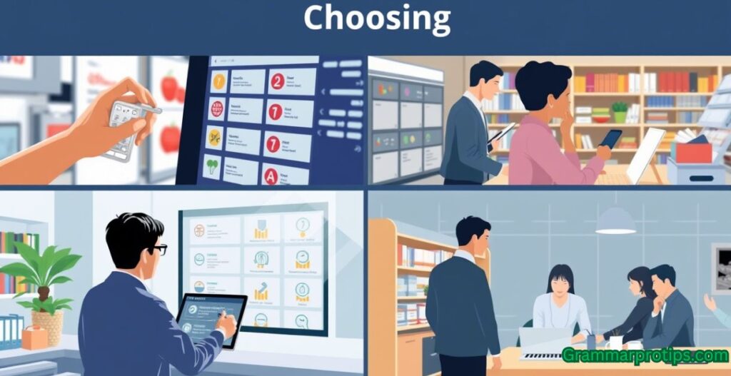 Common Scenarios Where Choosing Appears