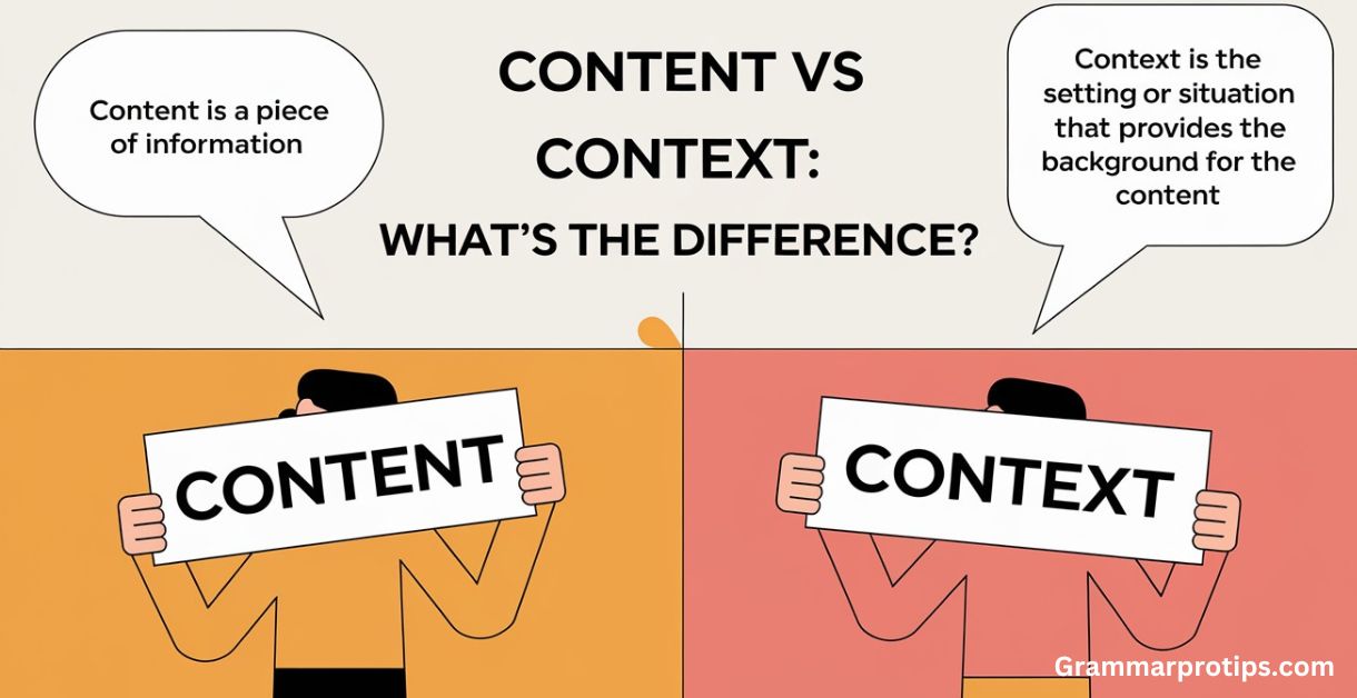 Content vs Context