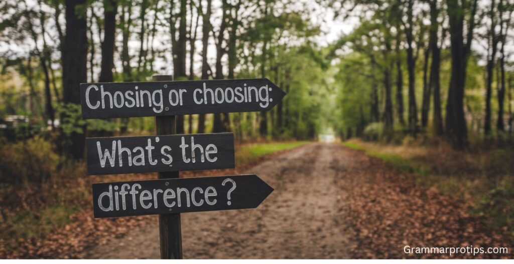 Is It Choosing Among or Choosing Between