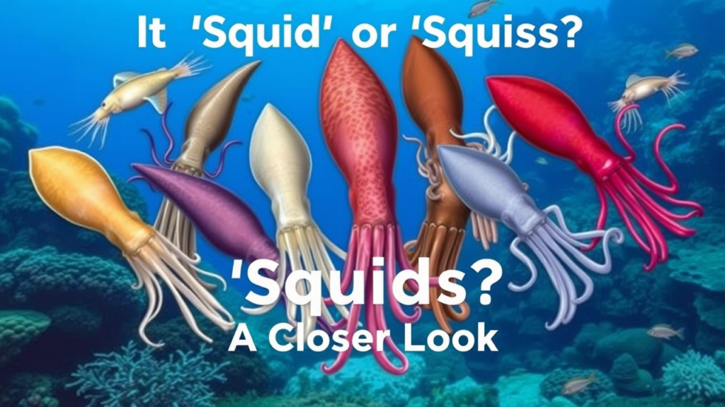 Is It ‘Squid’ or ‘Squids’ A Closer Look