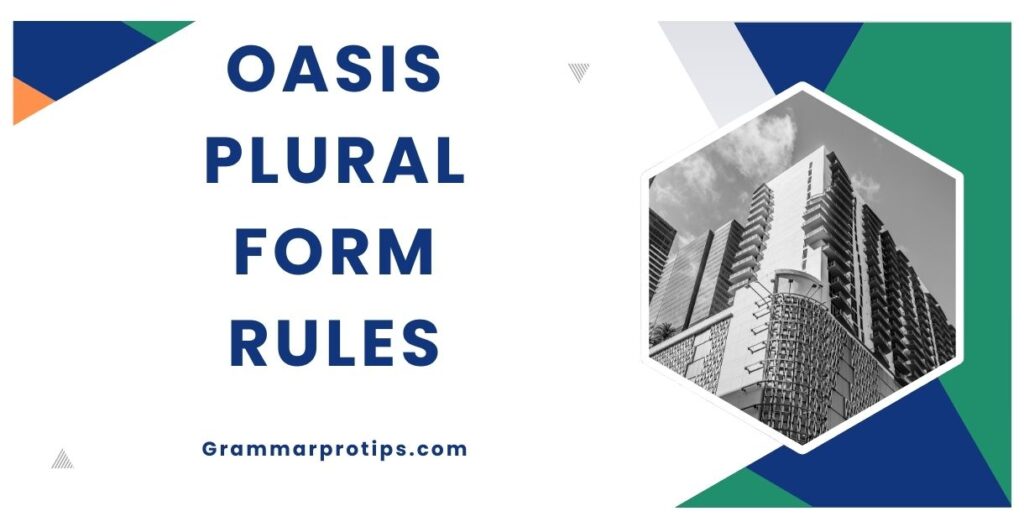 Oasis Plural Form Rules