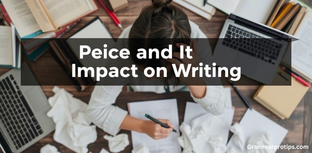 Peice (Misspelling) and Its Impact on Writing