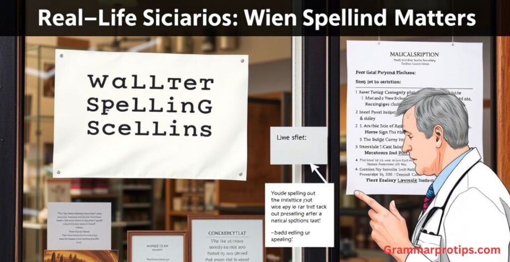 Real-Life Scenarios When Spelling Matters