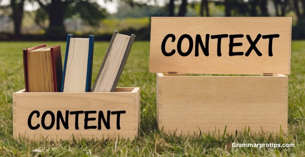 Strategies for Balancing Content and Context