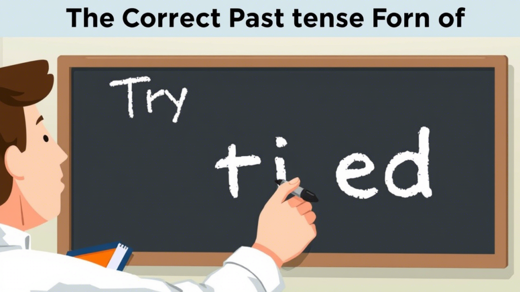 The Correct Past Tense Form of Try