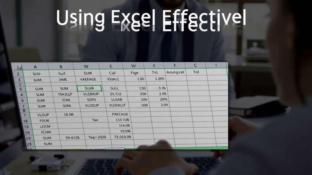 Using Excel Effectively