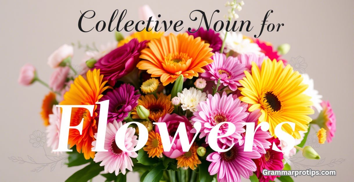 Collective Noun for Flowers