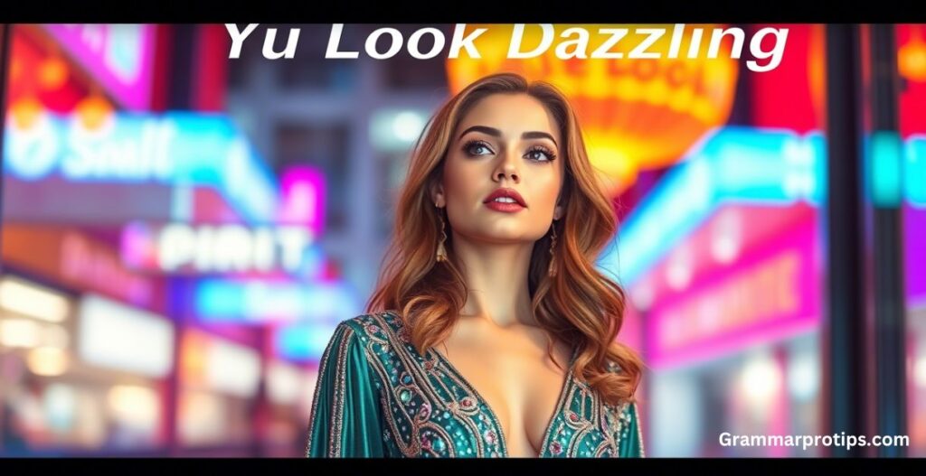 You Look Dazzling