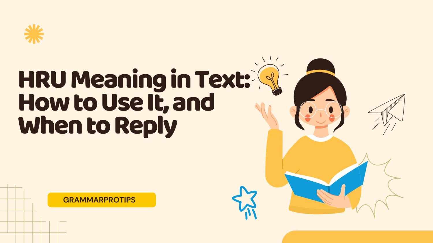 HRU Meaning in Text: How to Use It, and When to Reply
